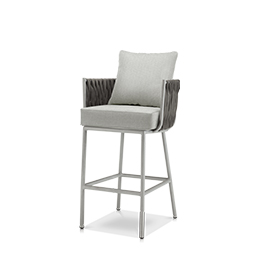 Bar Arm Chair Gray